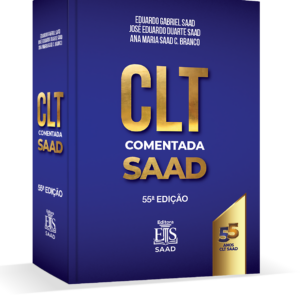 Livro CLT Comentada SAAD Atualizada 55ª edição